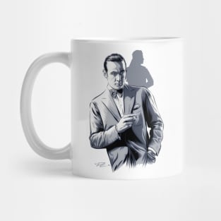 Rudolph Valentino - An illustration by Paul Cemmick Mug